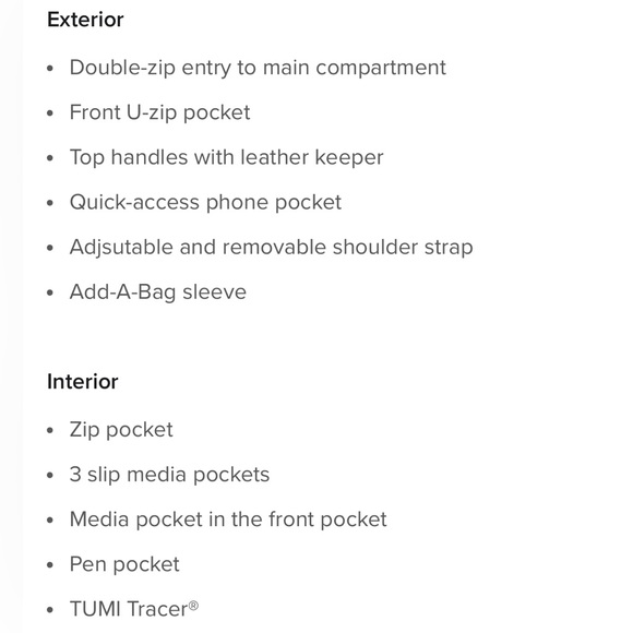 Tumi Corporate Collection Duffel Bag - Picture 4 of 14